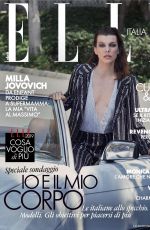 MILLA JOVOVICH for Elle Magazine, Italy April 2019