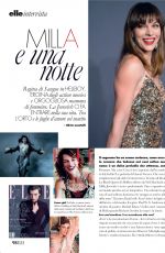 MILLA JOVOVICH for Elle Magazine, Italy April 2019