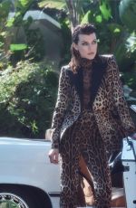MILLA JOVOVICH for Elle Magazine, Italy April 2019