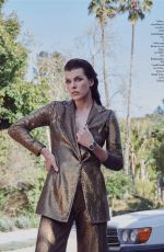 MILLA JOVOVICH for Elle Magazine, Italy April 2019