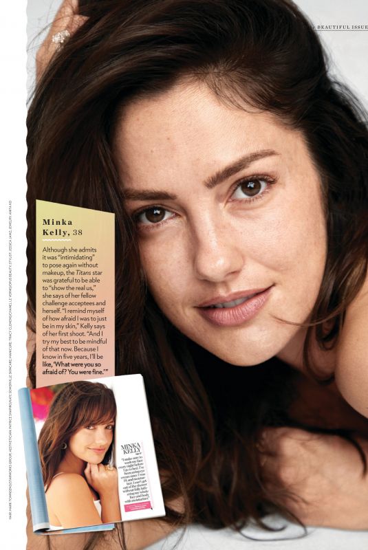 MINKA KELLY in People Magazine, May 2019