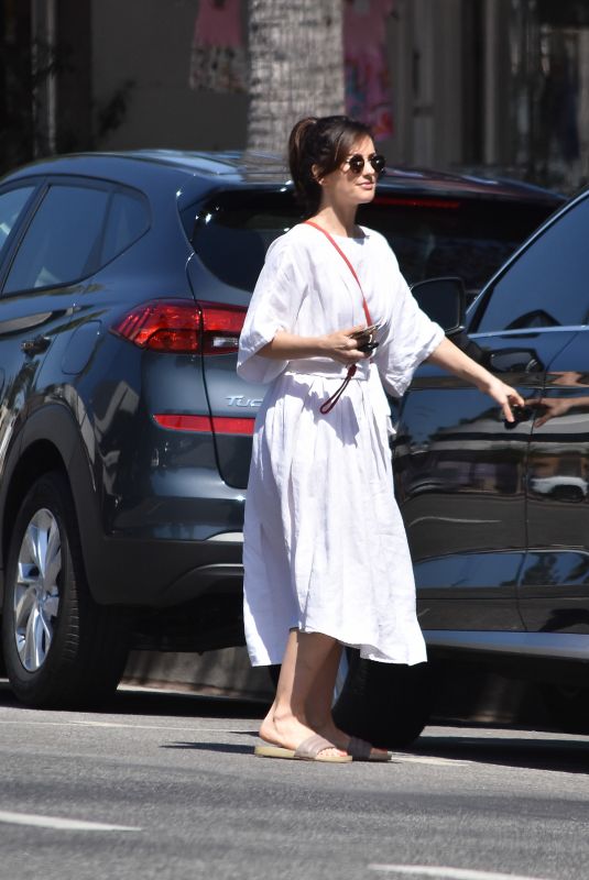 MINKA KELLY Out and About in Los Angeles 04/22/2019