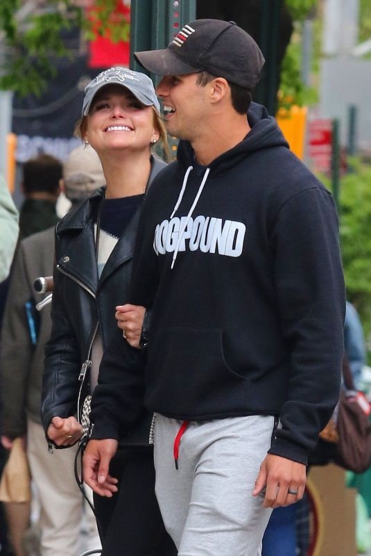 MIRANDA LAMBERT and Brendan McLoughlin Out in New York 04/27/2019