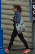 MIRANDA OTTO Out Shopping in Beverly Hills 04/16/2019