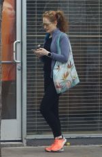 MIRANDA OTTO Out Shopping in Beverly Hills 04/16/2019