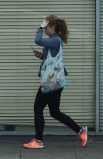 MIRANDA OTTO Out Shopping in Beverly Hills 04/16/2019