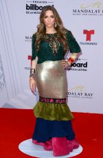 MIRELLA CESA at 2019 Billboard Latin Music Awards Press Room in Las Vegas 04/25/2019