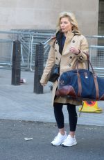 MOLLIE KING Leaves BBC Radio 1 in London 04/14/2019