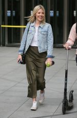 MOLLIE KING Leaves BBC Radio in London 04/23/2019