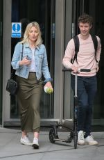 MOLLIE KING Leaves BBC Radio in London 04/23/2019