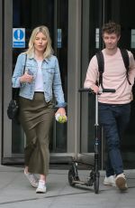 MOLLIE KING Leaves BBC Radio in London 04/23/2019