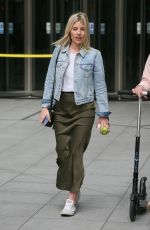 MOLLIE KING Leaves BBC Radio in London 04/23/2019