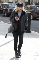 MOLLIE KING Out and About in London 04/04/2019