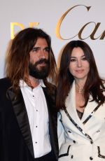 MONICA BELLUCCI and nicolas Lefebre at Clash De Cartier Launch Photocall in Paris 04/10/2019