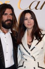 MONICA BELLUCCI and nicolas Lefebre at Clash De Cartier Launch Photocall in Paris 04/10/2019
