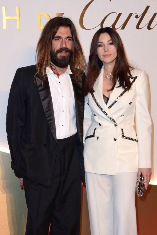 MONICA BELLUCCI and nicolas Lefebre at Clash De Cartier Launch Photocall in Paris 04/10/2019