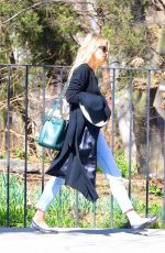 NADINE LEOPOLD Out in New York 04/04/2019