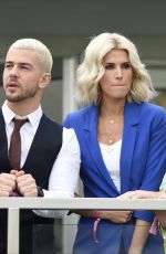 NADINE MULKERRIN, NIKKI SANDERSON and SARAH JAYNE DUNN at Grand National Ladies Day at Aintree Racecourse 04/05/2019
