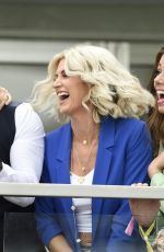 NADINE MULKERRIN, NIKKI SANDERSON and SARAH JAYNE DUNN at Grand National Ladies Day at Aintree Racecourse 04/05/2019