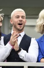 NADINE MULKERRIN, NIKKI SANDERSON and SARAH JAYNE DUNN at Grand National Ladies Day at Aintree Racecourse 04/05/2019