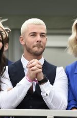 NADINE MULKERRIN, NIKKI SANDERSON and SARAH JAYNE DUNN at Grand National Ladies Day at Aintree Racecourse 04/05/2019