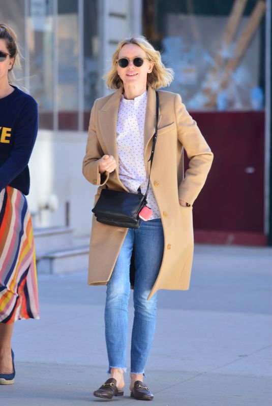 NAOMI WATTS Out and About in New York 04/17/2019