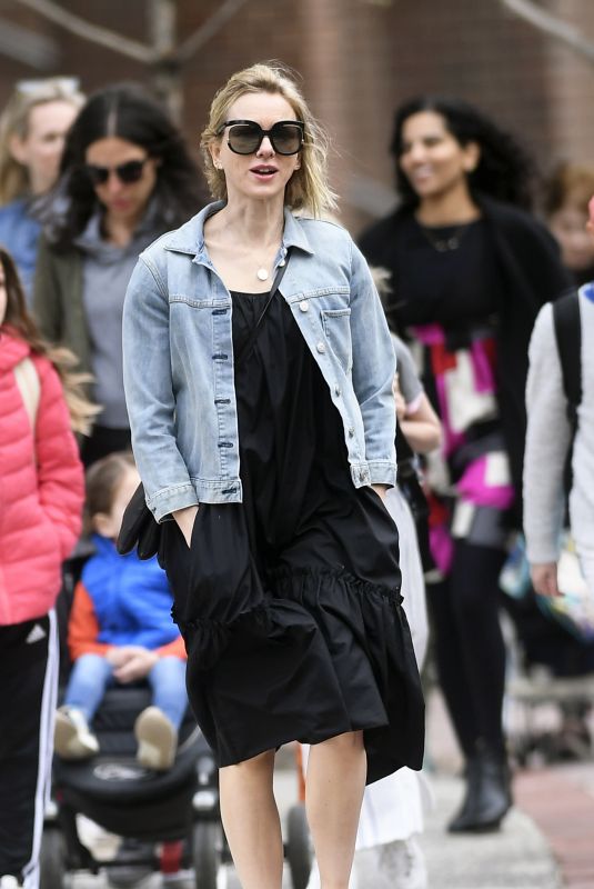 NAOMI WATTS Out in New York 04/08/2019