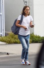 NATALIE PORTMAN Out and About in Los Angeles 04/04/2019