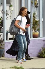 NATALIE PORTMAN Out and About in Los Angeles 04/04/2019