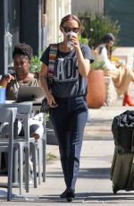 NATALIE PORTMAN Out and About in Los Angeles 04/23/2019