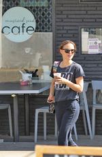 NATALIE PORTMAN Out and About in Los Angeles 04/23/2019