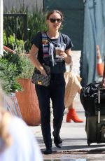 NATALIE PORTMAN Out and About in Los Angeles 04/23/2019