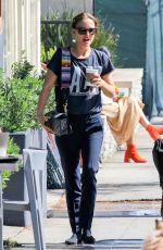 NATALIE PORTMAN Out and About in Los Angeles 04/23/2019