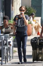 NATALIE PORTMAN Out and About in Los Angeles 04/23/2019