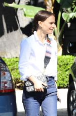 NATALIE PORTMAN Out for Lunch in Los Angeles 04/06/2019