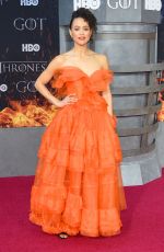 NATHALIE EMMANUEL at Game of Thrones, Season 8 Premiere in New York 04/03/2019