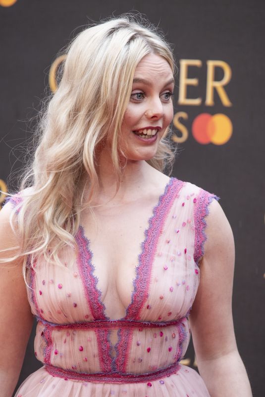 NELL HUDSON at 2019 Laurence Olivier Awards in London 04/07/2019