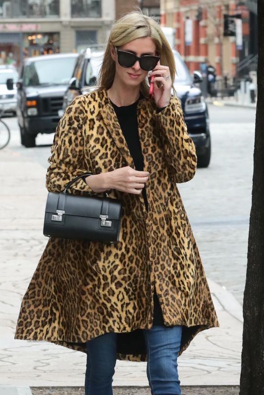 NICKY HILTON Out in New York 04/02/2019