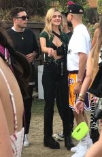 NICOLA PELTZ Out at Coachella Valley Music and Arts Festival 2019 in Indio 04/14/2019