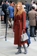 NICOLE KIDMAN at The Undoing Set in New York 04/13/2019