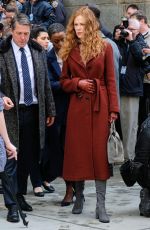 NICOLE KIDMAN at The Undoing Set in New York 04/13/2019