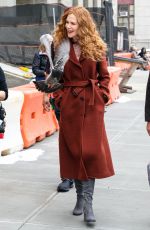 NICOLE KIDMAN at The Undoing Set in New York 04/13/2019