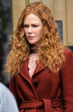 NICOLE KIDMAN at The Undoing Set in New York 04/13/2019