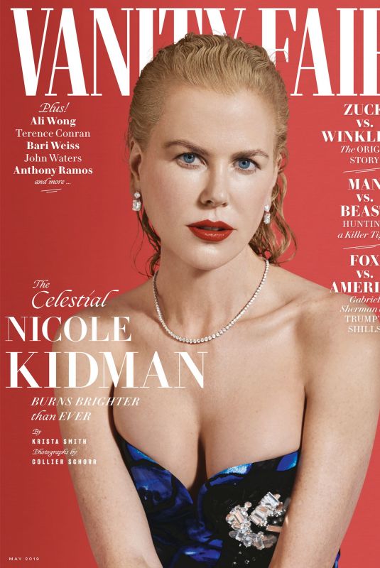 NICOLE KIDMAN in Vanity Fair Magazine, May 2019