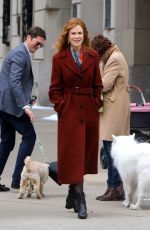 NICOLE KIDMAN on the Set of The Undoing in New York 04/01/2019