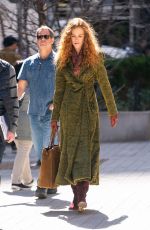 NICOLE KIDMAN on the Set of The Undoing in New York 04/03/2019