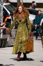 NICOLE KIDMAN on the Set of The Undoing in New York 04/03/2019