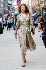 NICOLE KIDMAN on the Set of The Undoing in New York 04/13/2019
