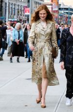 NICOLE KIDMAN on the Set of The Undoing in New York 04/13/2019