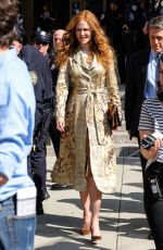NICOLE KIDMAN on the Set of The Undoing in New York 04/13/2019